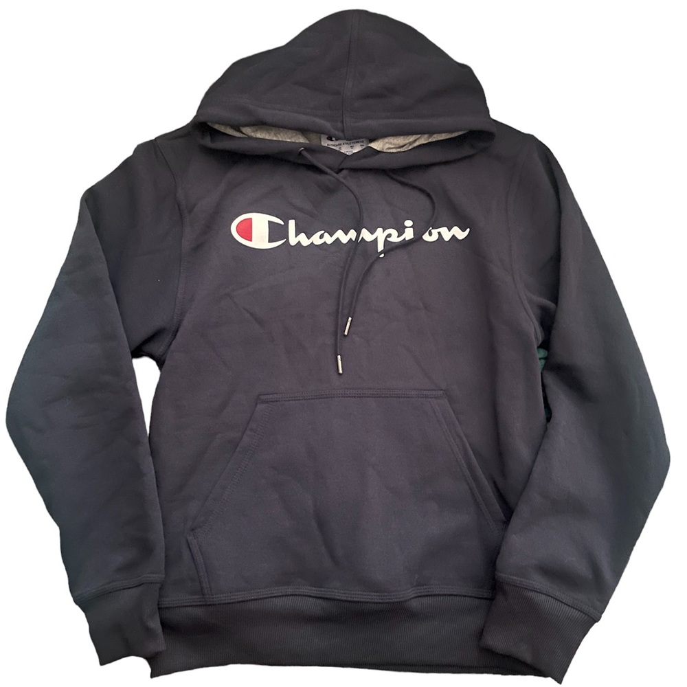Champion Navy Blue Hoodie S